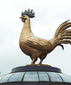 Tottenham Cockerel Statue Diamond Painting