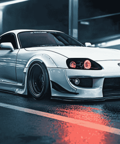 Toyota Supra Mk4 Sports Cars Diamond Painting