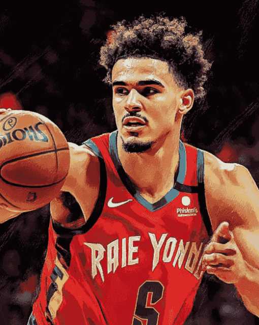 Trae Young Sports Star Diamond Painting