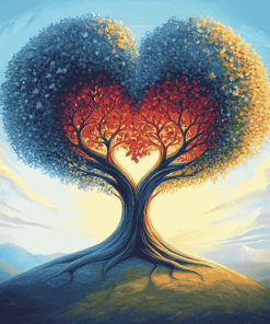 Tree of Life Symbol Diamond Painting