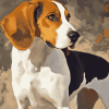 Treeing Walker Coonhound Puppies Diamond Painting