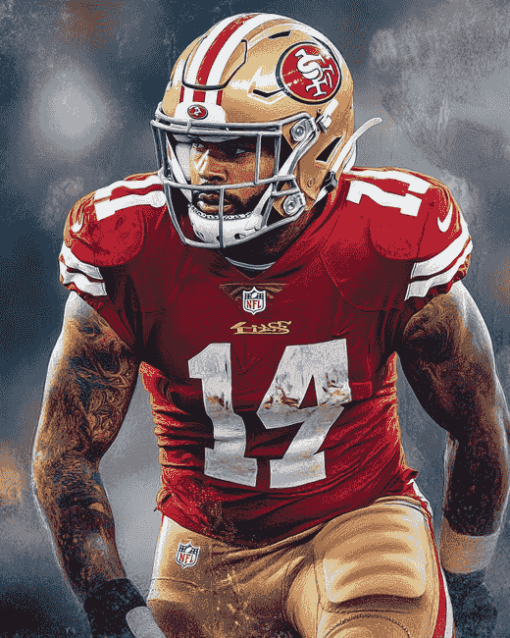 Trent Williams 49ers Diamond Painting