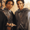 Troy And Abed Community Series Diamond Painting