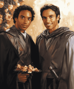 Troy And Abed Community Series Diamond Painting