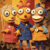 Tweenies Animated Puppets Diamond Painting