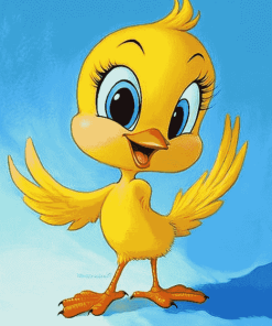 Tweety Cartoon Adventures Diamond Painting