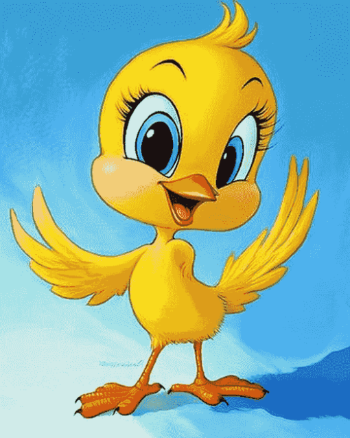 Tweety Cartoon Adventures Diamond Painting