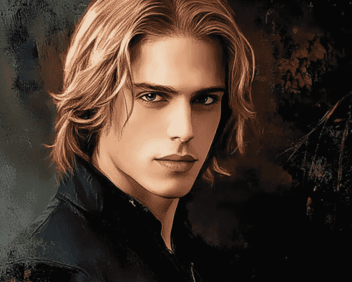 Twilight Saga Jasper Hale Movie Diamond Painting