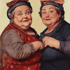 Two Fat Ladies Movie Diamond Painting