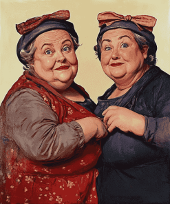 Two Fat Ladies Movie Diamond Painting