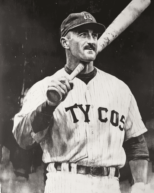 Ty Cobb Baseball Legend Diamond Painting