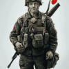 UK Soldier Military Diamond Painting