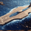 USS Enterprise Ship Seascape Diamond Painting