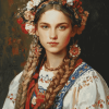 Ukrainian Women Diamond Painting