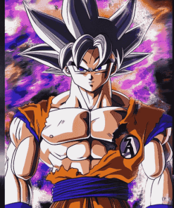 Ultra Instinct Goku Anime Diamond Painting