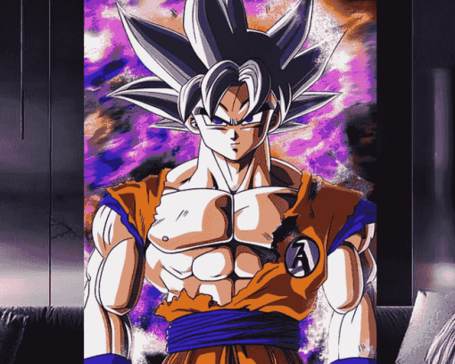 Ultra Instinct Goku Anime Diamond Painting