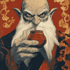 Uncle Iroh Anime Diamond Painting