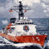 United States Coast Guard Seascapes Diamond Painting