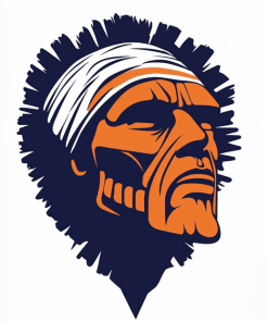 University Illiniwek Logo Diamond Painting