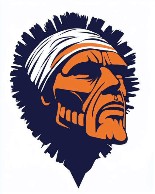 University Illiniwek Logo Diamond Painting