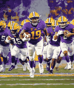 University Northern Iowa Panthers Football Diamond Painting