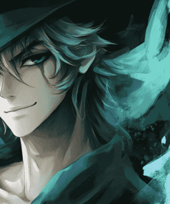 Urahara Kisuke Bleach Anime Diamond Painting