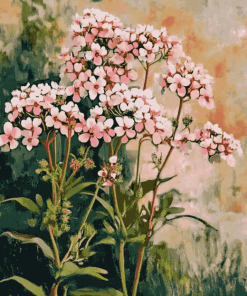 Valerian Blossoms Diamond Painting