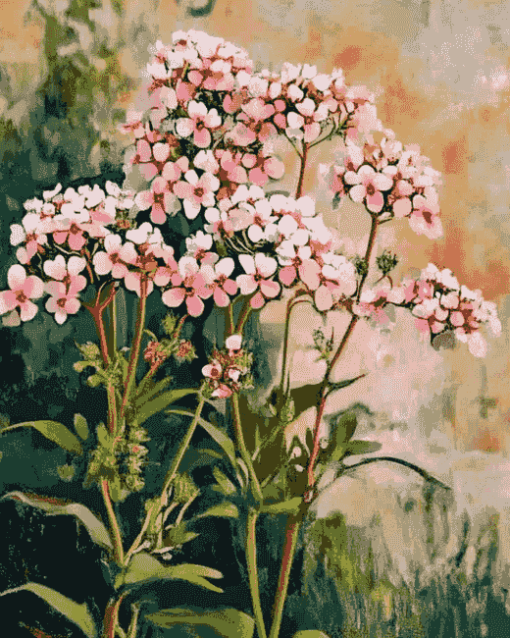 Valerian Blossoms Diamond Painting