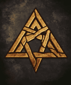 Valknut Norse Symbol Diamond Painting