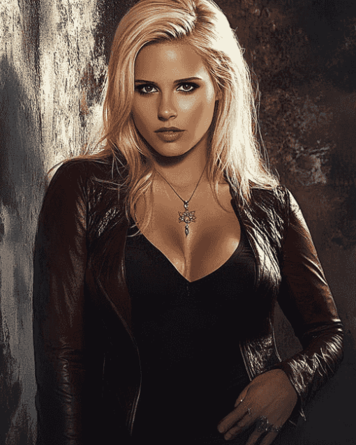 Vampire Diaries Rebekah Highlight Diamond Painting