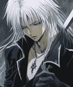 Vampire Knight Zero Kiryu Anime Diamond Painting