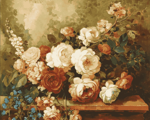 Van Huysum Floral Masterpiece Diamond Painting