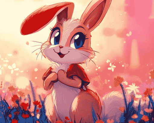 Vanilla The Rabbit Sonic Diamond Painting