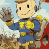 Vault Boy Animation Diamond Painting