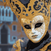 Venetian Carnival Mask Diamond Painting