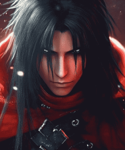 Vincent Valentine Video Game Diamond Painting