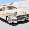 Vintage 1950s Cadillac Diamond Painting