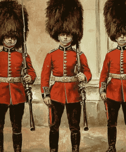 Vintage Coldstream Guards Diamond Painting