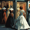 Vintage Dress Shop Diamond Painting