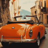 Vintage Italian Car Diamond Painting