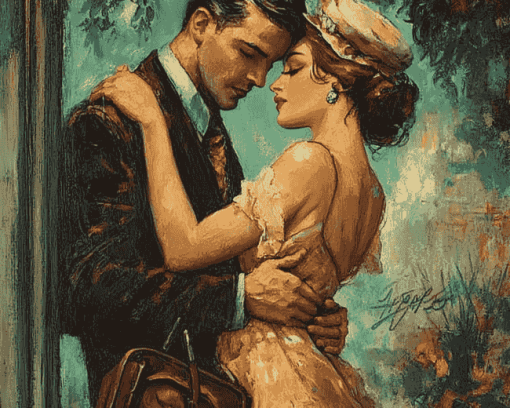 Vintage Romance Diamond Painting