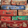 Vintage Travel Suitcase Diamond Painting