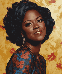 Viola Davis Celebrity Diamond Painting