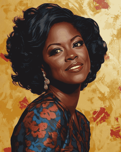 Viola Davis Celebrity Diamond Painting