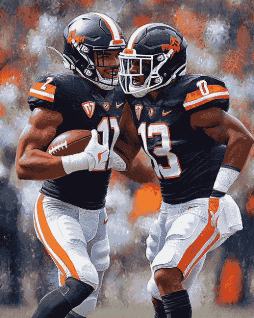 Virginia Football Legends Diamond Painting