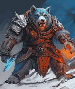 Volibear Video Game Diamond Painting