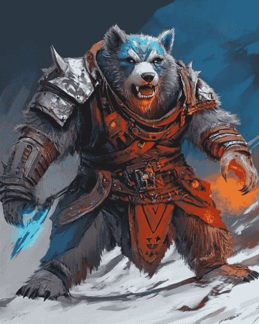 Volibear Video Game Diamond Painting