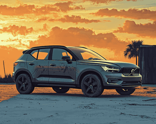 Volvo XC40 Cars Diamond Painting