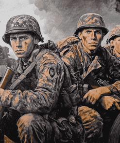 WW2 Battles Military Diamond Painting