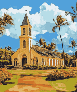 Wailea Cathedral Diamond Painting